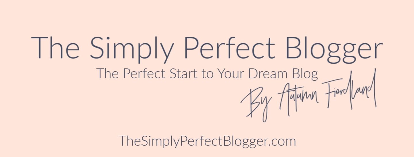 The Simply Perfect Blogger